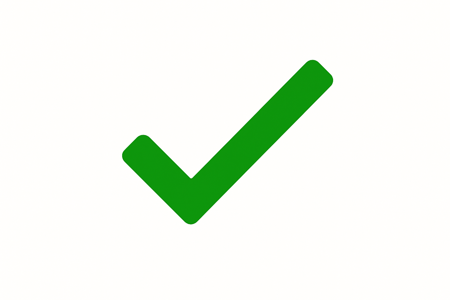 Green tick